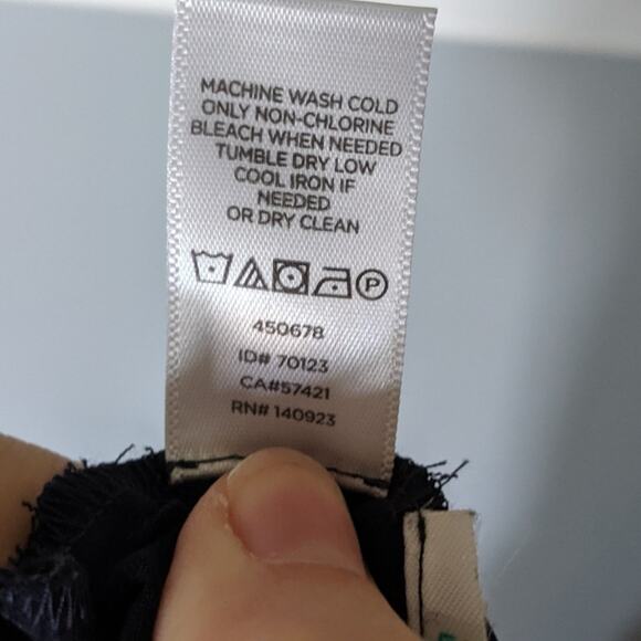 Women's LOFT Navy Blue Lace Sheer Sleeves Dress Size 4 Holiday - Picture 2 of 6